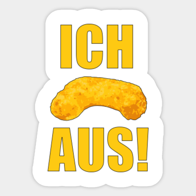 ICH FLIP AUS! ERDNUSSFLIPS FLIPS PEANUT FLIPS Peanut Sticker